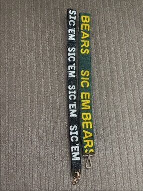 SIC 'EM BEARS Baylor purse straps